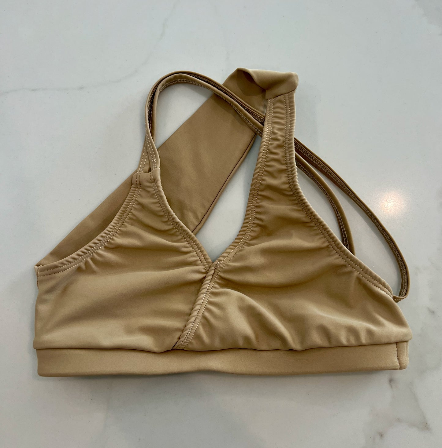 Nude Sports Bra Top - Adult XS