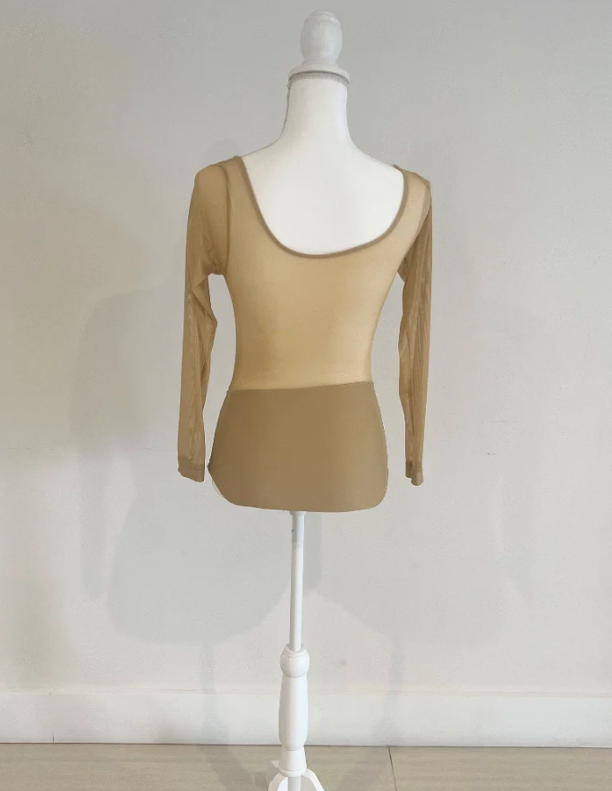 Adult Medium - Ilo Gear Beige Nude Leotard