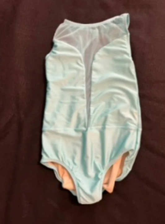 Child XL - Light Blue / Sea Foam /Mint  Color Ilo Gear Leotard